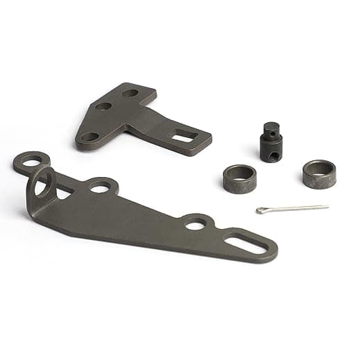 XunDong 35498 Shifter Bracket and Lever Kit Automatic Transmission Shifter Compatible with Turbo TH200 2004R TH250 TH350 TH400 700R4 4L60
