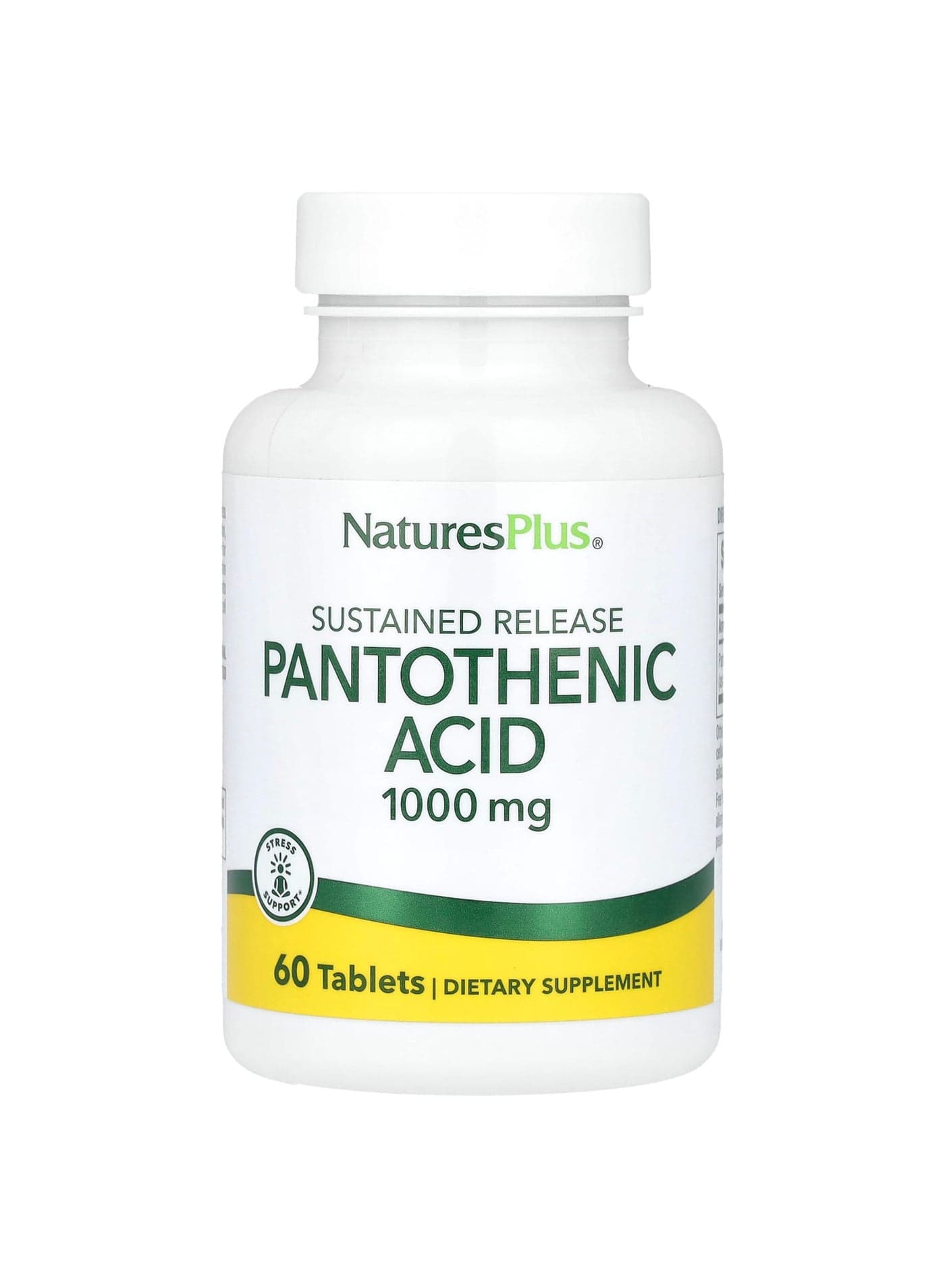 Pantothenic Acid, 1,000 mg, 60 Tablets