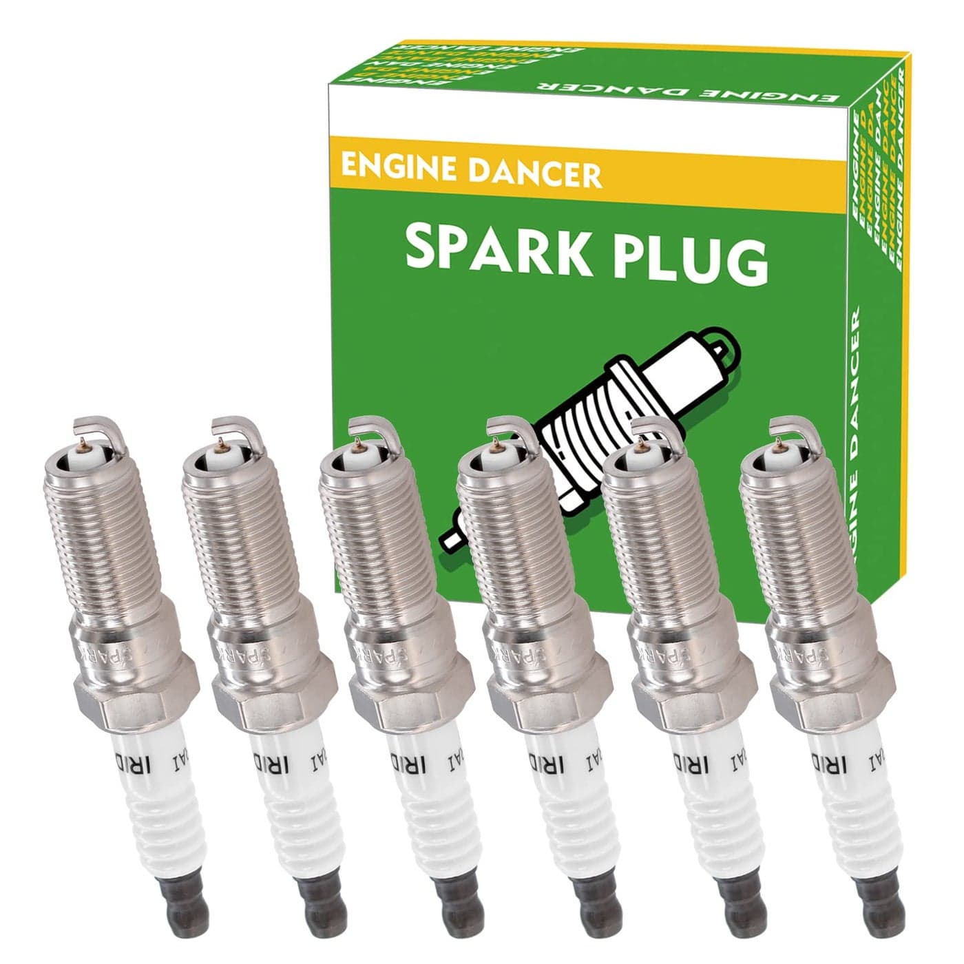 Iridium Spark Plug SP580 SP537 SP534 LTR6DI8 96588 6Pcs Compatible with Expedition Explorer F150 Flex Taurus Transit150 Transit250 Transit350 35T Engine