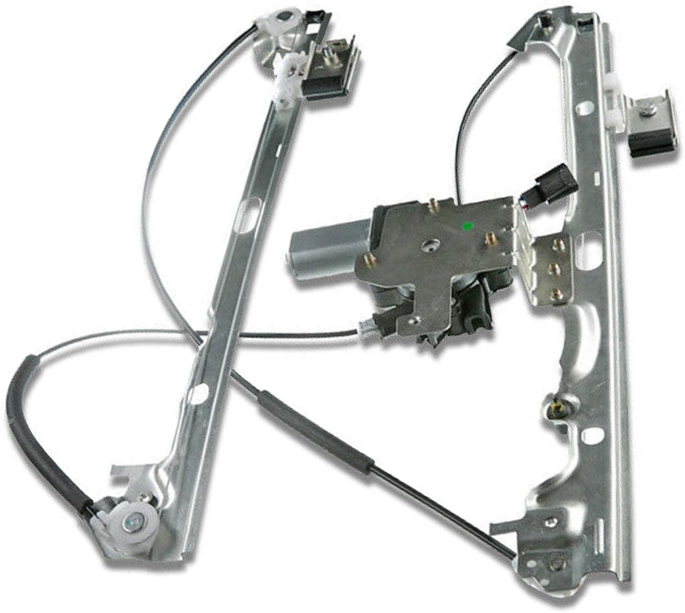 YHTAUTO Front Power Window Regulator Driver Side with 2-Pin Motor Assembly for Chevy Silverado & GMC Sierra 2007-2014