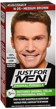 Just For Men Original Formula H35 Medium Brown Shampooin Hair Color