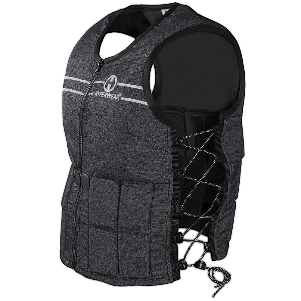 HYPERWEAR Hyper Vest FIT Weighted Vest for Women Medium 10 lbs Comfortable Breathable Adjustable for Walking Running Strength Training Bone Health