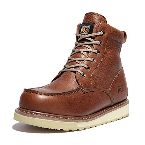 Timberland PRO Men's Pro Wedge 6 Inch Moc Soft Toe Industrial Work Boot, Brown-2024 New, 15