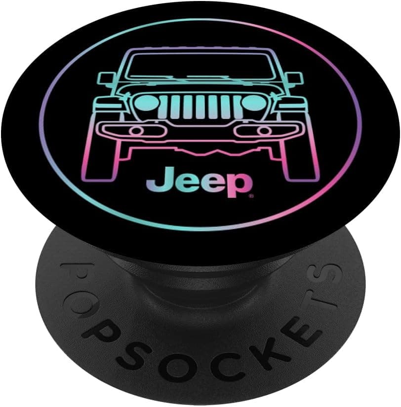 Jeep Rainbow Badge Officially Licensed PopSockets Standard PopGrip