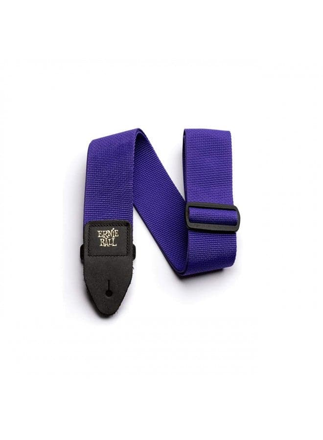 Ernie Ball Polypro Guitar Strap, Purple (P04045)