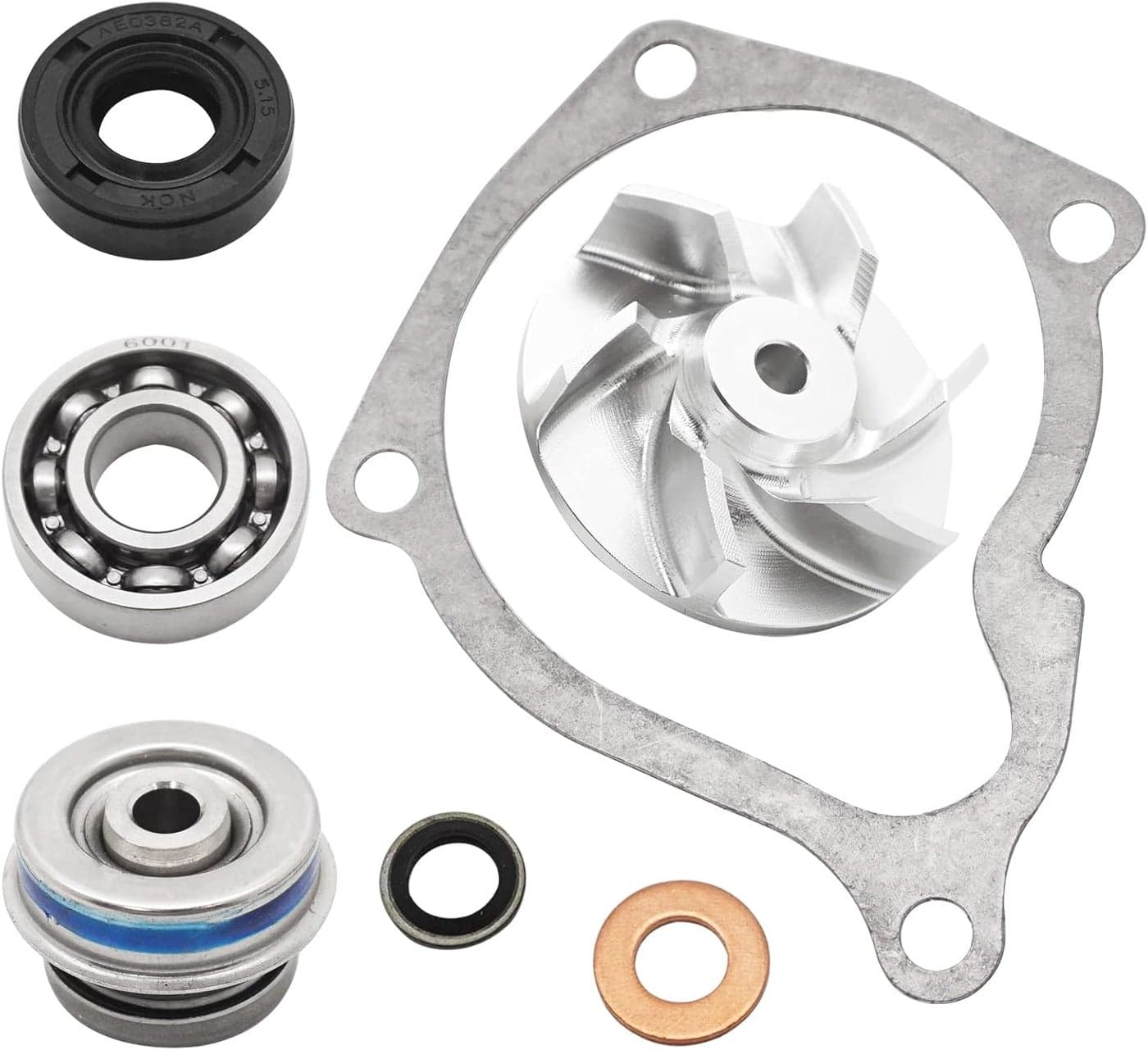 JAVIK Water Pump Kit for Polaris ATVs