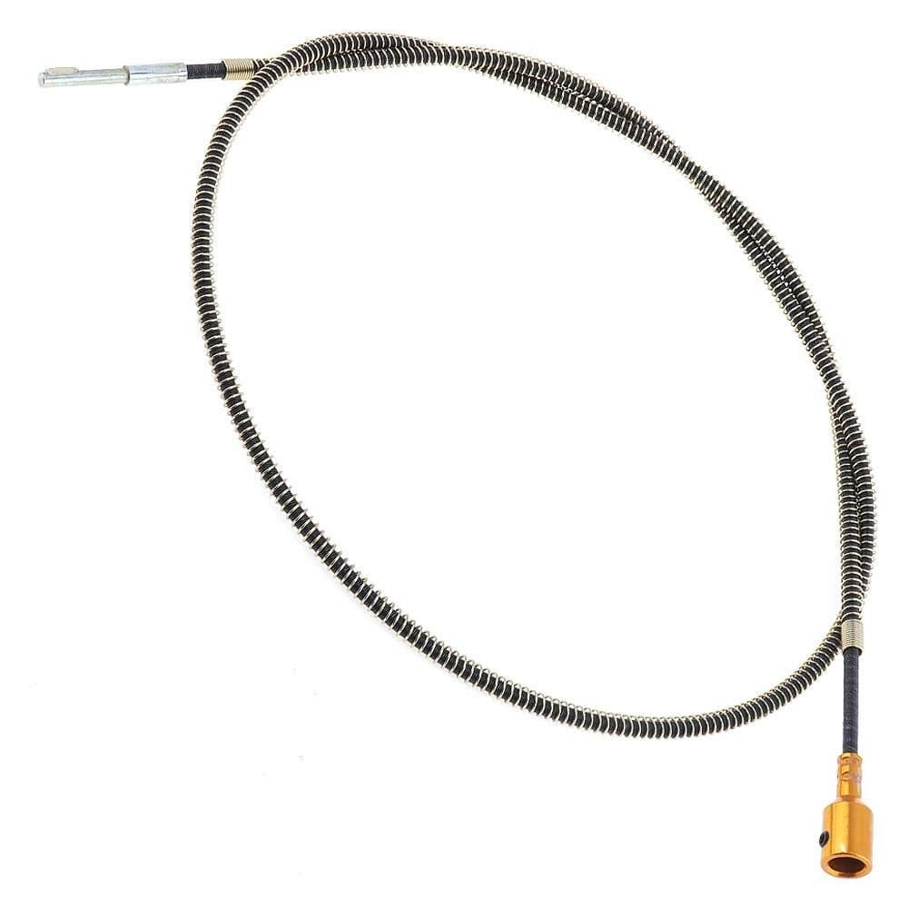 ChgImposs Flexible Shaft Inner Core Replacement for Hanging Motor Flex Shaft Units 32Ft 98CM 8mm Chuck Titanium Plated Spring for Polishing Engraving Grinding