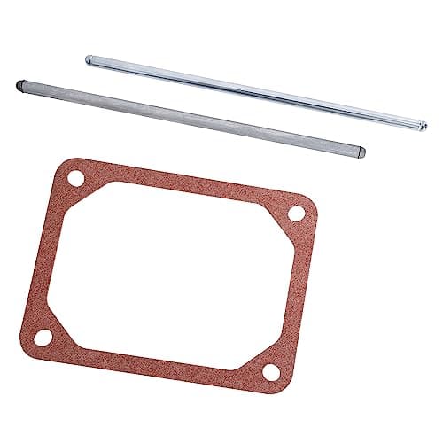 Bularie 690981 690982 Push Rods Set Compatible with BS Lawnmower Engine Motor Push Rod Set with 690971 Valve Cover Gasket Compatible with Toro 74590 401577 Gasoline Engine