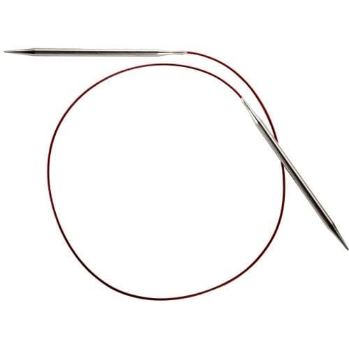 ChiaoGoo SS Red Lace Circulars Sizes US 000 / 1.5 mm- US 9 / 5.5 mm