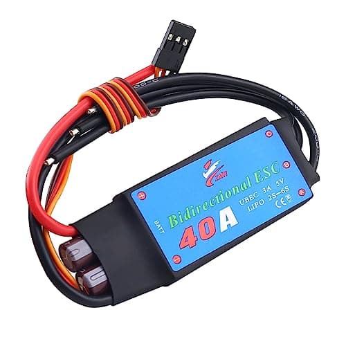 ZMR 40A Bidirectional Brushless 26S UBEC 3A 5V ESC for Remote Control Car Pneumatic Underwater Propeller