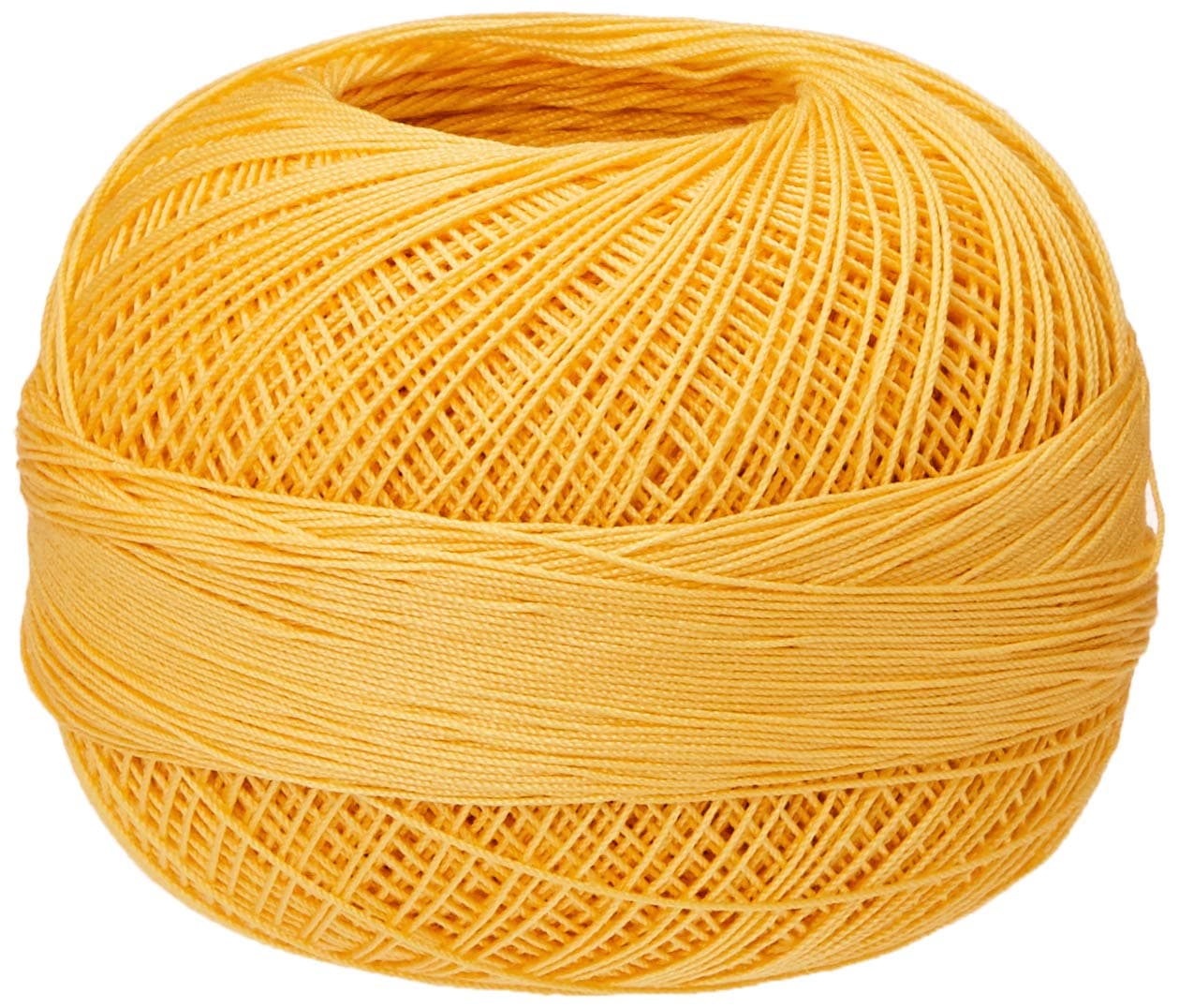 Handy Hands Lizbeth Premium Cotton Thread, Medium, Golden Yellow,HH40613