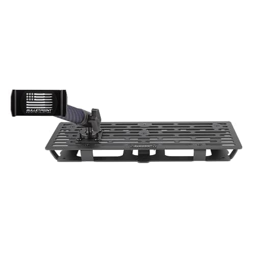 Bulletpoint RubiGrid Metal Dash Mount Phone Holder Multi-Device Mount Compatible with 2023+ Ford Super Duty (Spring-Loaded)