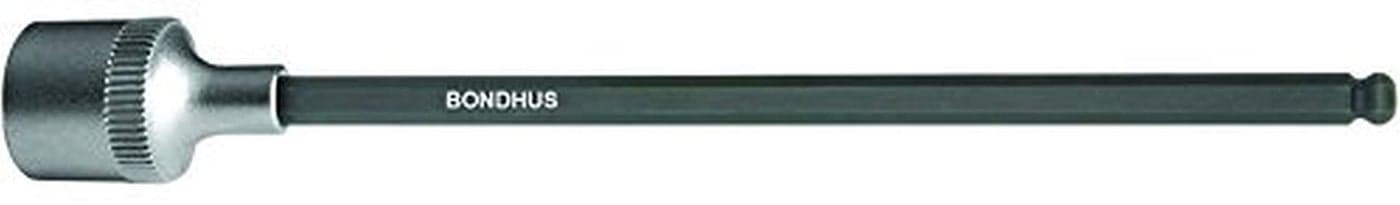 "Bondhus 43784 14mm ProHold 1/2"" Drive Socket Ball End Bit w/ProGuard Finish, 6""", multi, one size
