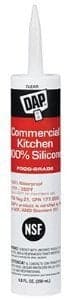 Dap 08658 98 Oz Clear 100 Silicone Commercial Kitchen Sealant