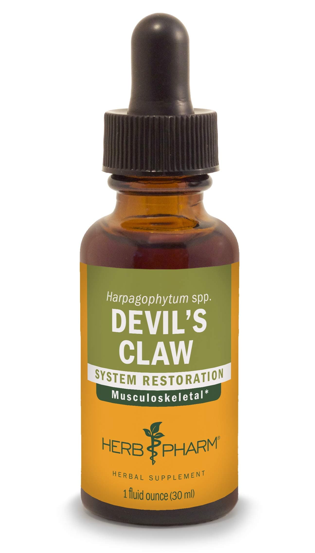 Herb Pharm Devils Claw Liquid Extract for Musculoskeletal System Support 1 Ounce DDCLAW01