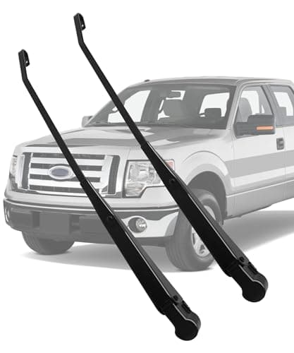 1 Pair Front Windshield Wiper Arm Replacement Kit Compatible With 91-99 Ford Bronco F150/F250/F350/F450, Left and Right Wiper Arm Replace 42631 F1TZ17526AA F4TZ17526A