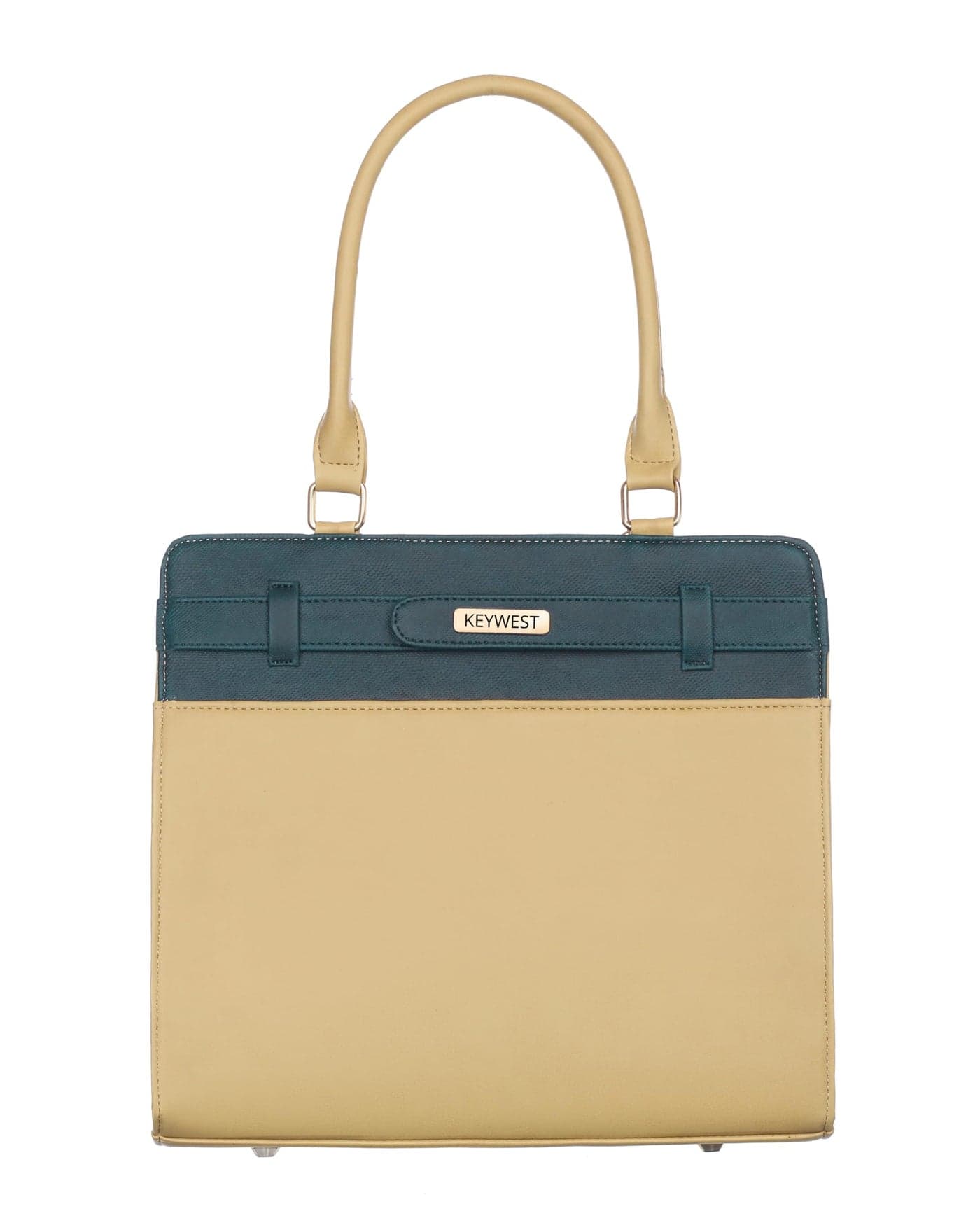 Keywest Women's Giant Satchel Tote Handbag for Women | Ladies purse | Stylish Shoulder Bag | Gift For Woman | Beige