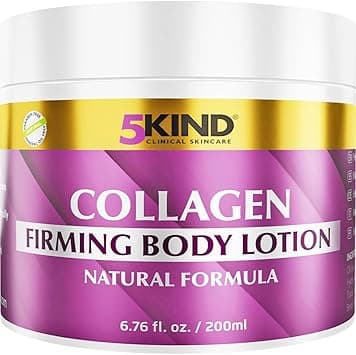 5kind Collagen Firming Body Lotion 200ml Collagen Body Cream for Women Luxury Collogen Firming Cream Neck Firming Cream for Loose Skin