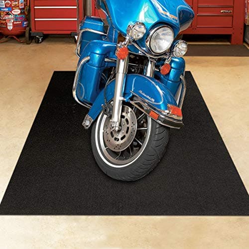 LINLA 61 x 39 in-Absorbent Oil Mat Contains Liquid Garage Floor Mat, Motorcycle Mat for Garage,Reusable, Washable, Protects Garage Floor or Driveway Surface, Shop,Parking,