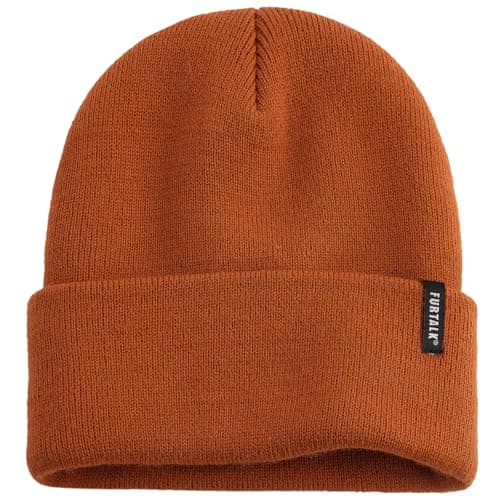 FURTALK Beanie Hat for Men Women Winter Hats for Women Men Soft Warm Unisex Cuffed Beanie Knitted Skull Cap