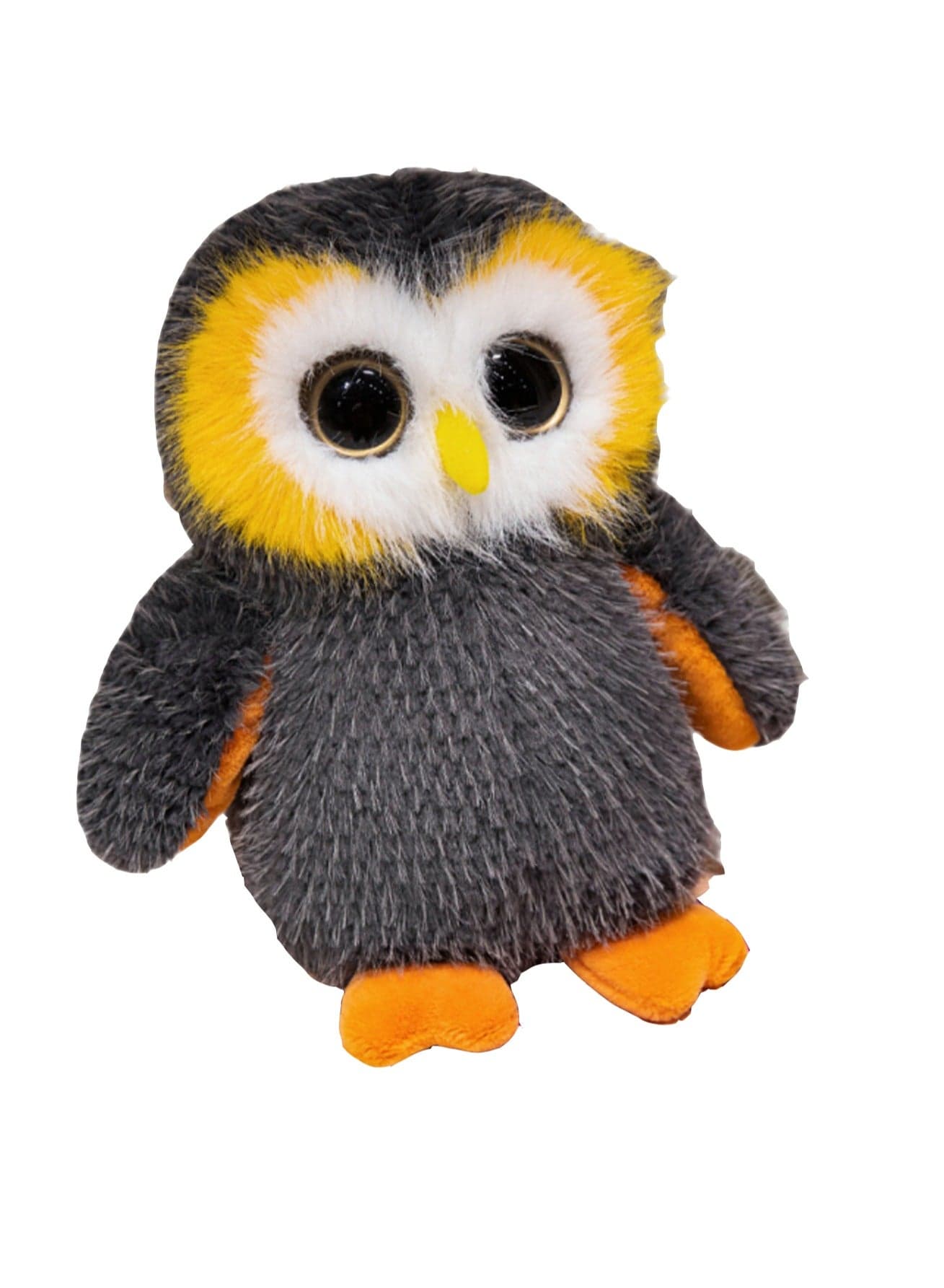 27 CM Cute Owl Plush Toy Soft Stuffed Doll For Girls And Boys All Ages Gift(Grey)