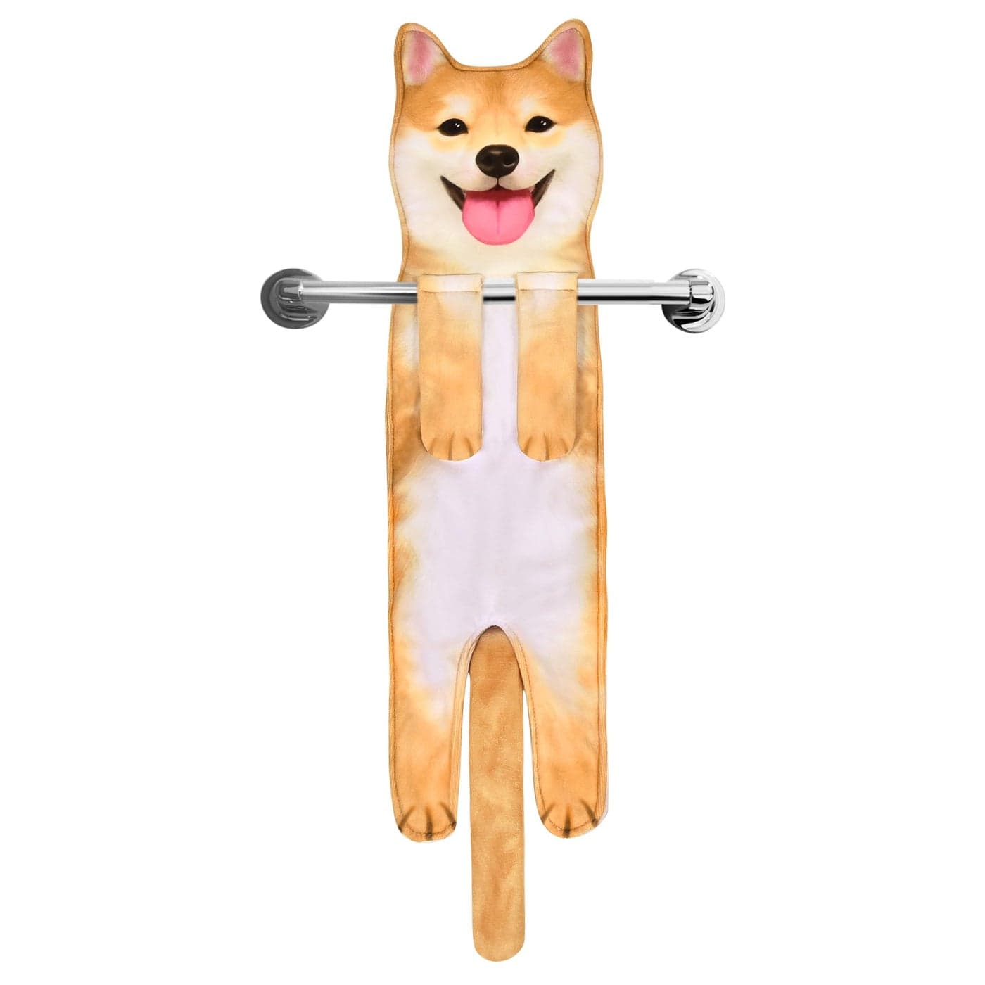 AGRIMONY Funny Shiba Inu Dog Hand Towels for Kitchen Bathroom Dog Mom Dad Gifts for Women Men Teens KidsEaster Mothers Fathers Days Valentines Housewarming Birthday Gifts for Animal Lovers