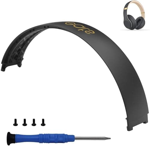 Adhiper Studio 3 Headband Replacement Parts Accessories Repair Kit for Beats Studio 3 Model A1914 Studio 2.0 Wireless Headphones-Gray Gold