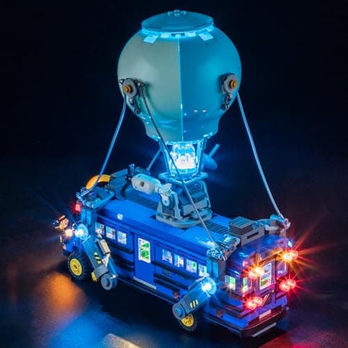 Mililier LED Light Kit for Lego Battle Bus Fortnite 77073 Set Compatible with Lego 77073 Building Blocks ModelNot Include Blocks Set