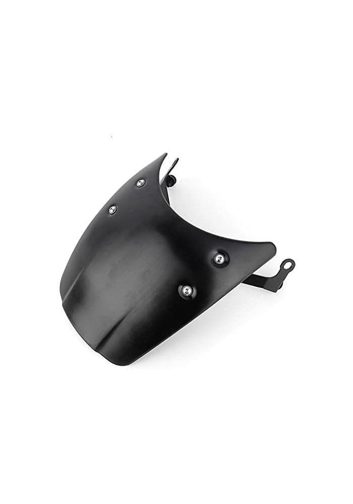 MYIADV Motorcycle Windshield for BMW RNINET NINET RNINE T Racer Pure Urban Scrambler 2014-2023 - Black Aluminum Wind Deflector