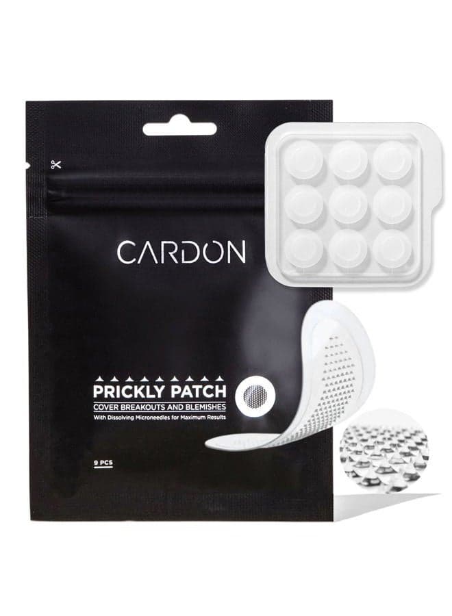 Prickly Pimple Patches , Spot Acne Treatment for Pimples, Blackheads, Zit Clearing Acne Patches, Salicylic Acid, 1-step Facial Treatment for Blemishes, Razor Bumps, Ingrown Hairs, (9 CT)