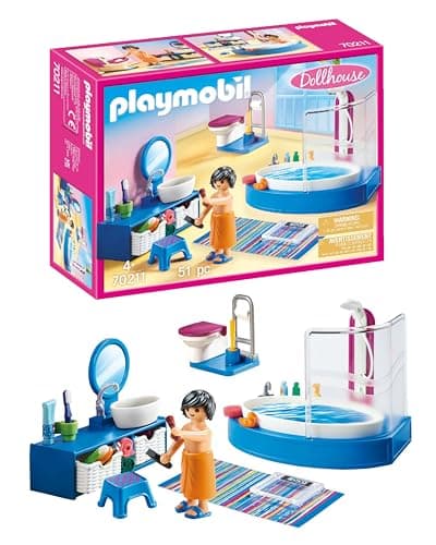 Playmobil Bathroom with Tub Furniture Pack