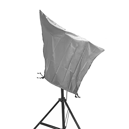 BOSKING Telescope Cover Outdoor Sun Protective Dust-Proof Astronomical Telescope Cover with Adjustable Drawstring - Silver (59(1499mm) x 33.5(851mm) inch)