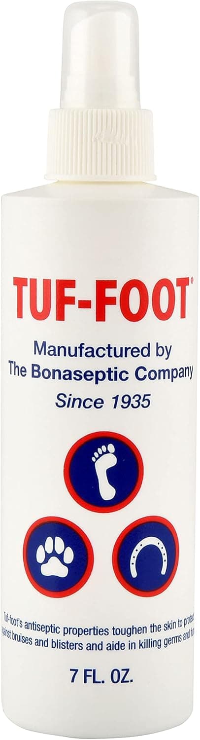 TUF-FOOT Liquid Foot, Hoof & Paw Protection – 7oz, Veterinarian Recommended, Toughens & Heals Paws, Hooves & Skin, Ideal for Dogs, Horses, Athletes, and Outdoor Enthusiasts