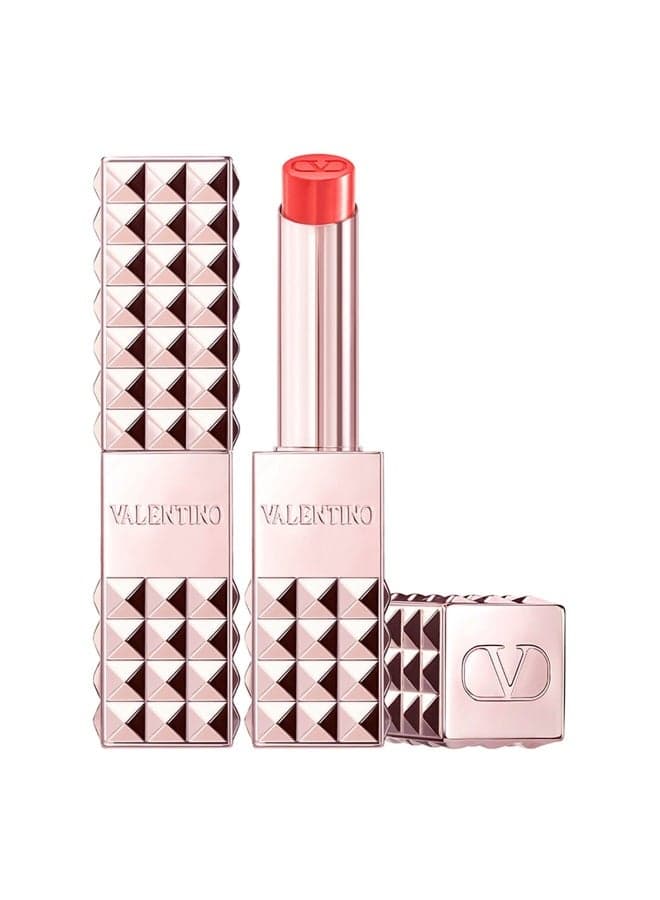 VALENTINO MAKE UP Spike Valentino Dew Shine Lipstick 1.9g – 401A Ephemeral Summer Hydrating High-Shine Lip Color with Dewy Finish