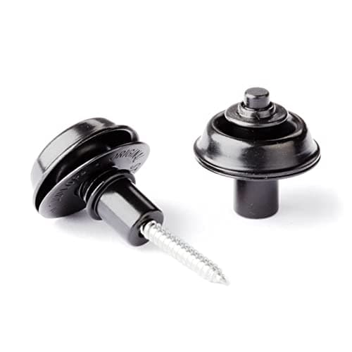 Dunlop SLS1403BK Straplok Flush Mount Strap Retainer System, Black