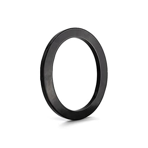 Montague Metal Products MHN-12-F-BK1-6 12" Black Aluminum Floating or Flat Modern 0-9-6 House Numbers