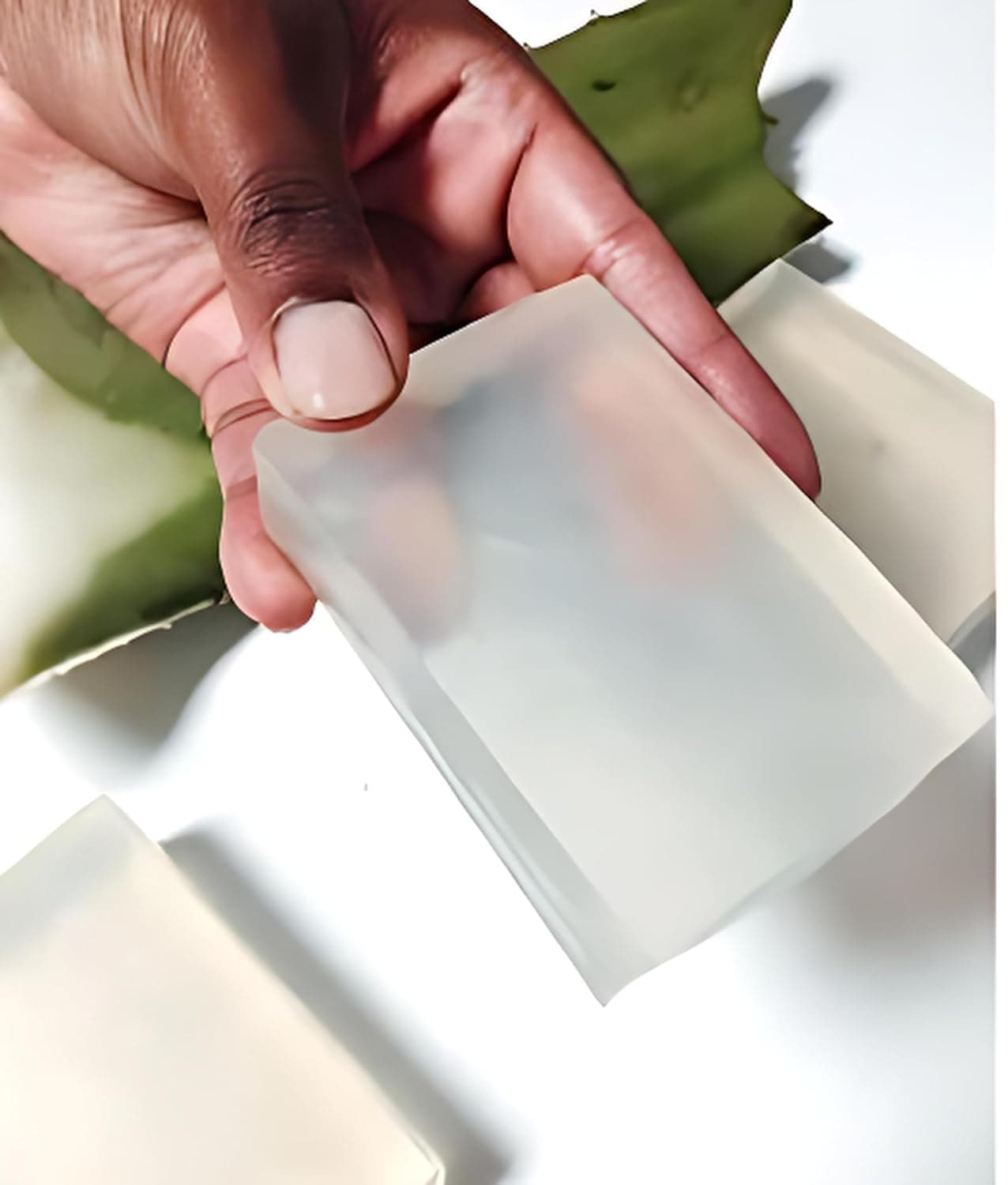 MIHAI ULTRA CLEAR GLYCERIN TRANSPARENT SOAP BASE SLES SLS PARABEN FREE 500 GRAM NET