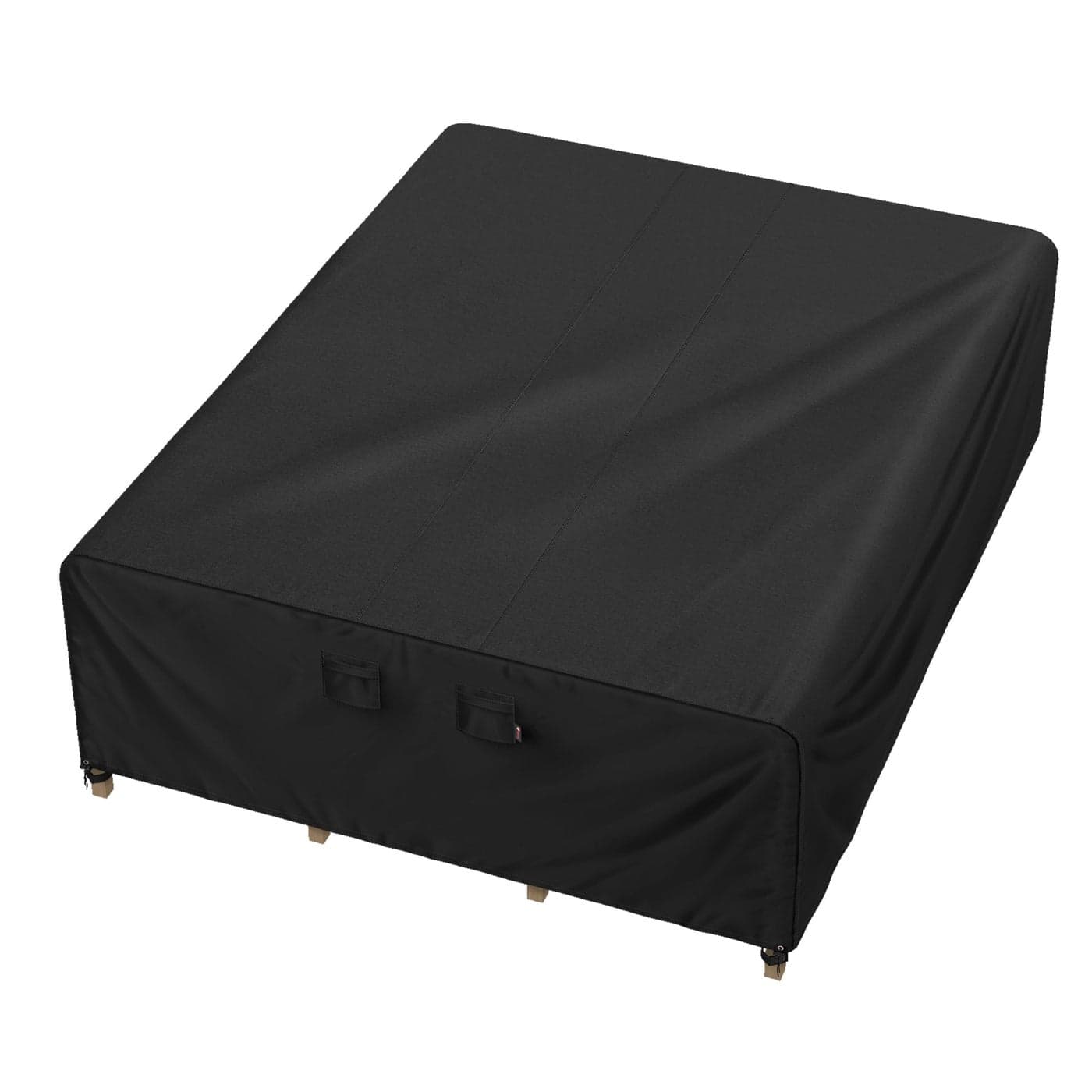 iBirdie Outdoor Patio Furniture Set Covers 128 x 84 inch Waterproof Weatherproof Rectangular Cover Heavy Duty 600D for Outside Dining Table and Chairs fit 127 x 83 126 x 82