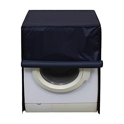 Lithara Waterproof Front Load Washing Machine Cover 7 Kg, 7.2 Kg, 7.5 Kg, 8 Kg (Navy Blue)
