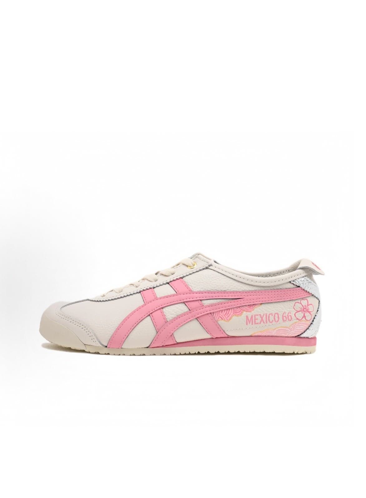 Mexico 66 Colorblock Sneakers Beige/Sakura Pink