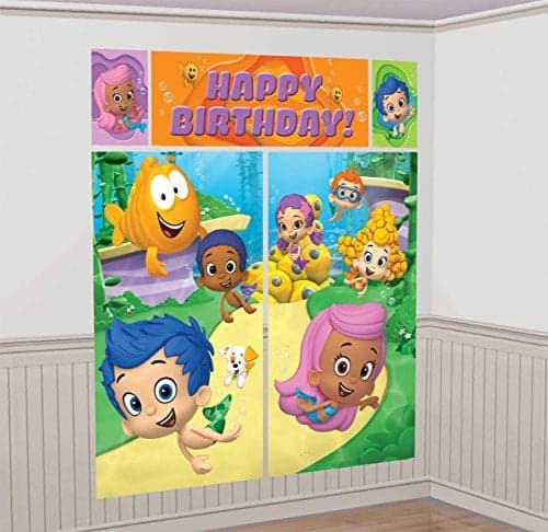 Bubble Guppies Wall Poster Decorating Kit (5pc)