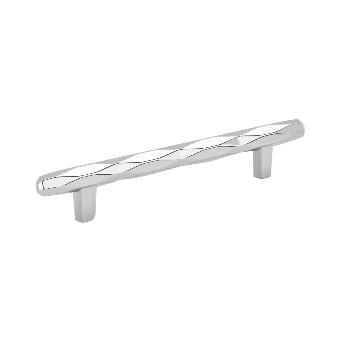 Amerock Cabinet Pull Polished Chrome 5116 inch 128 mm Center to Center St Vincent 1 Pack Drawer Pull Drawer Handle Cabinet Hardware