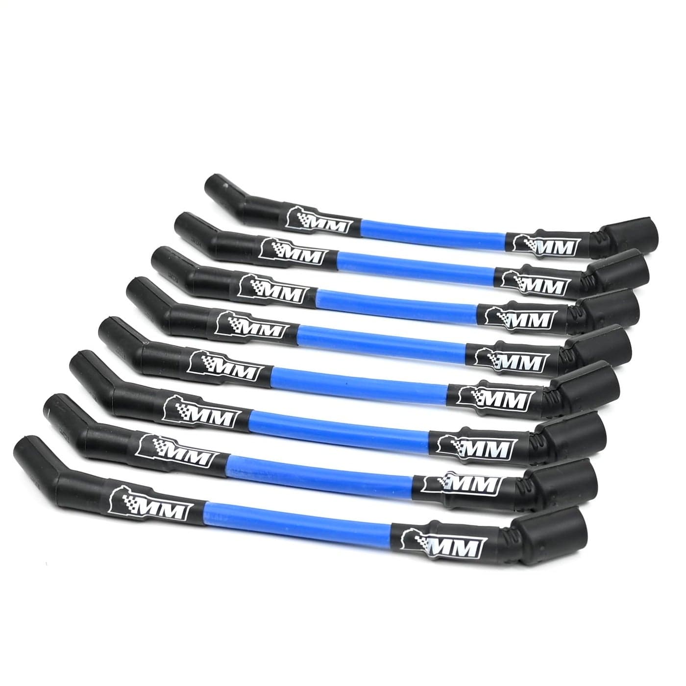 Michigan Motorsports LS Truck Spark Plug Wire Set 10mm Performance Wires for TruckSUV 48L 53L 60L 62L Silverado Sierra Tahoe Yukon Escalade Blue