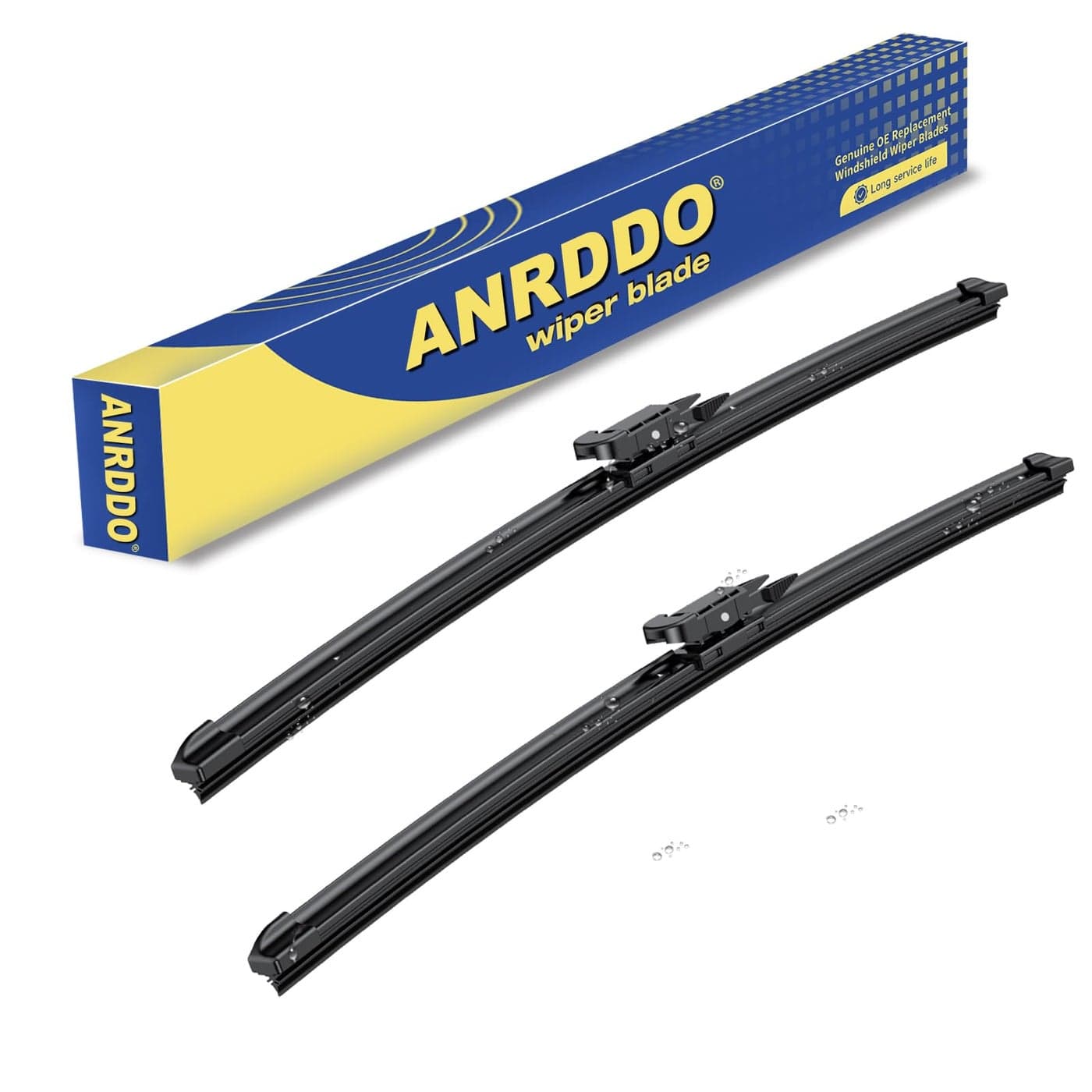 ANRDDO Wipers Factory Replacement For BMW 3Series 4Door E90 E91 F30 F31 F34 F80 M3 0920092018Audi A3 20052013 Original Equipment Windshield Wiper Blades Set 2419 Set of 2 Pinch Tab
