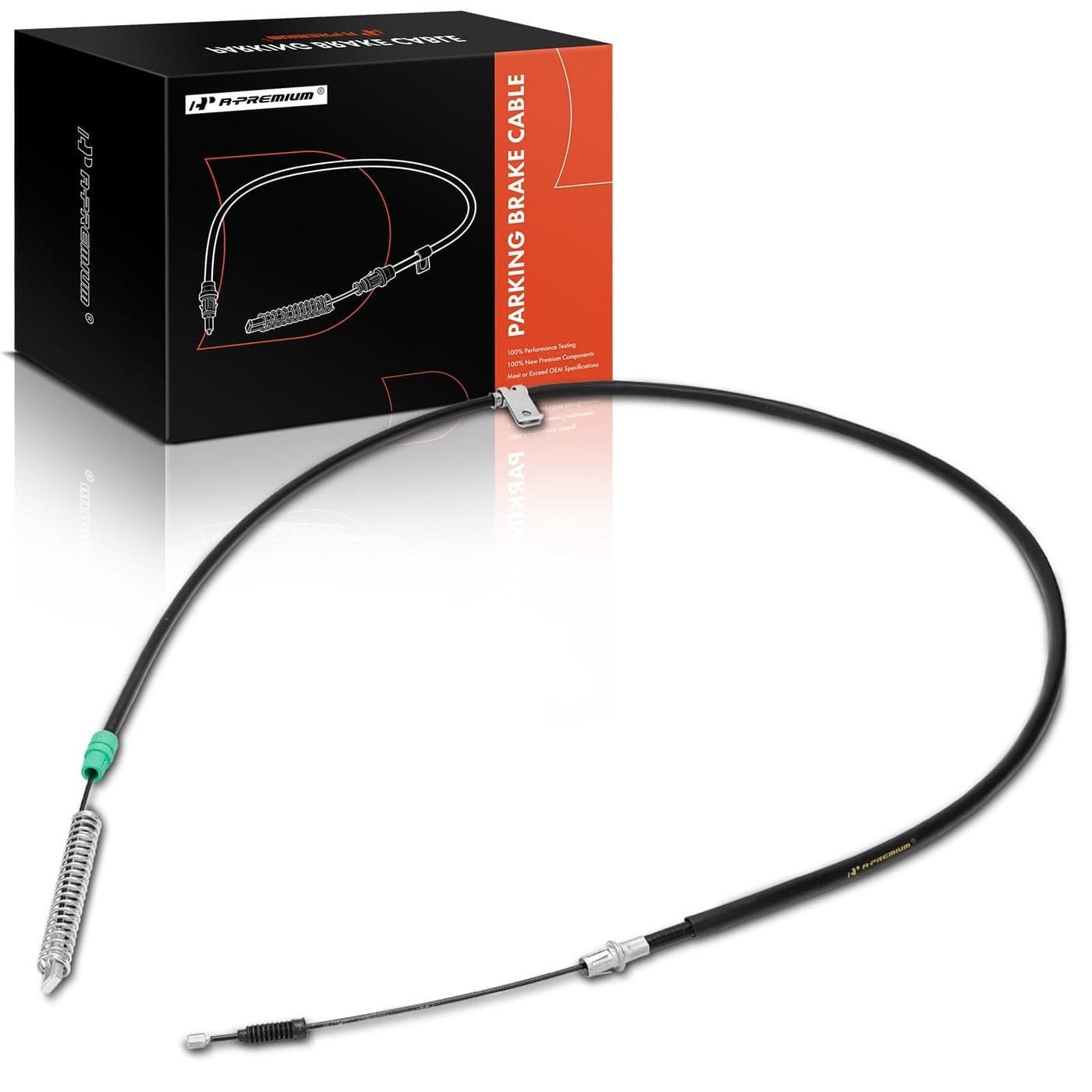 APremium Rear Driver Side Parking Brake Cable Assembly Compatible with Chevrolet GMC Models Silverado 1500 Sierra 1500 20092013 Replace 20848616 22851205