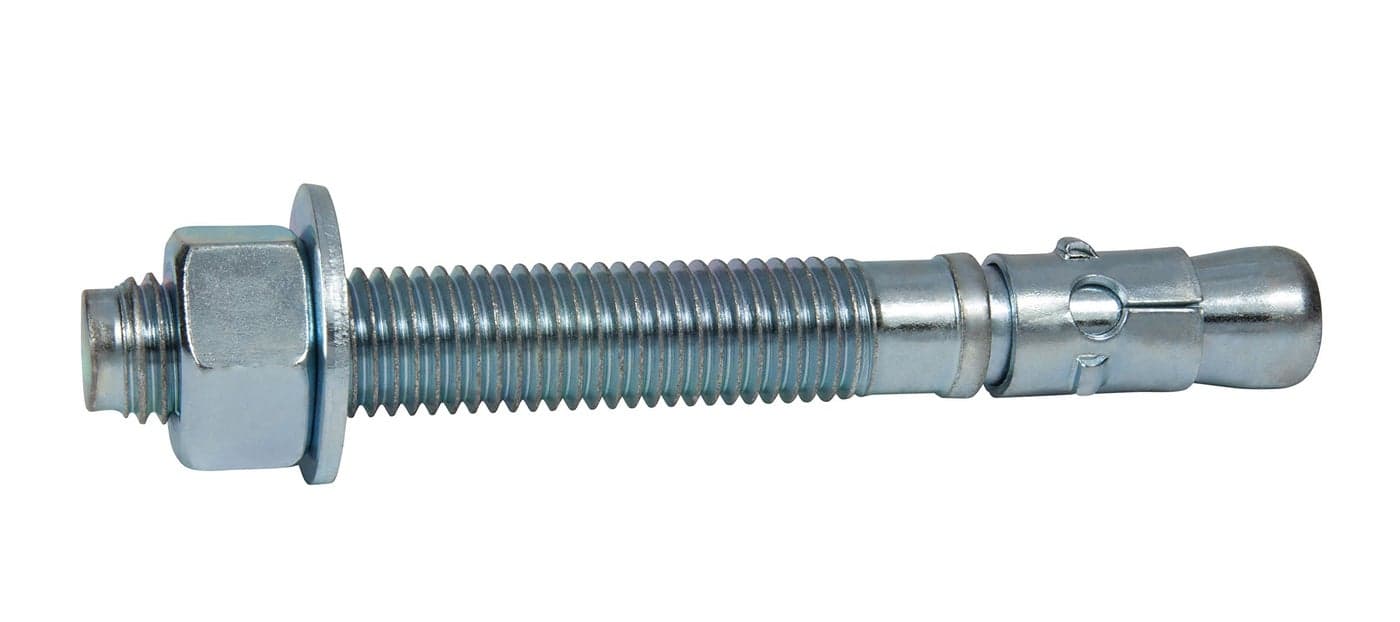 CONFAST 12 x 414 Wedge Anchor Zinc Plated Box of 25