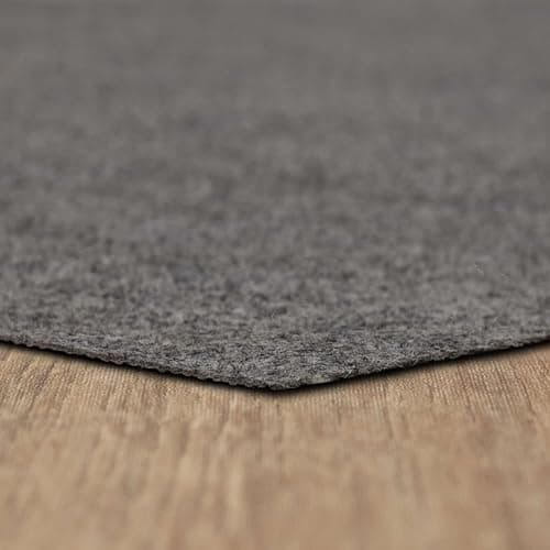 Mohawk Home 8’ x 11’ Non Slip Grip Rug Pad 1/8" Low Profile Felt Cushion + Rubber Gripper, Great For High Traffic Areas - Safe For All Floors