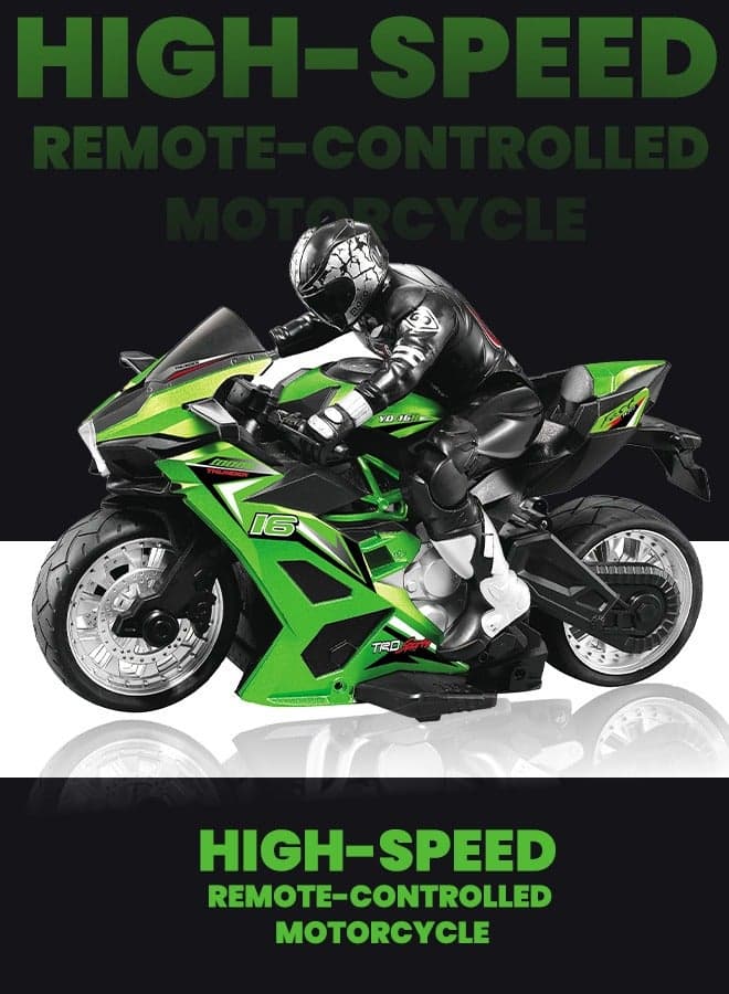 2.4G motorcycle, off-road vehicle, stunt climbing remote control car, drift 4WD remote control car, children's model toy car
