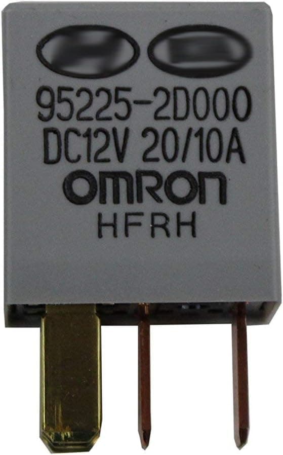 Genuine OEM 952252D000 Power Relay 952252D000 for Hyundai Accent 0022 Santa Fe 1922 Tucson 1022 Tiburon 0508 KiaReplaces 9522529000 952253B500