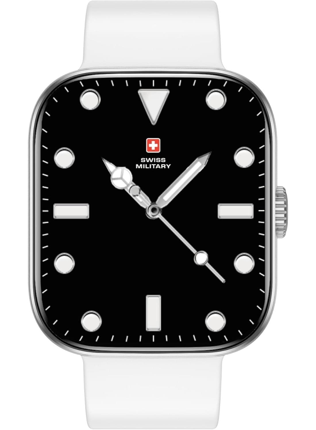 Swiss Military Alps 4 Smartwatch – White | 1.75" AMOLED | IP67 | Bluetooth Calling